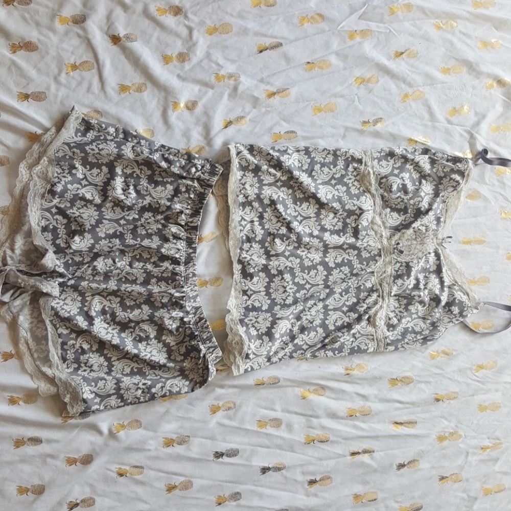 Silk pajama set
